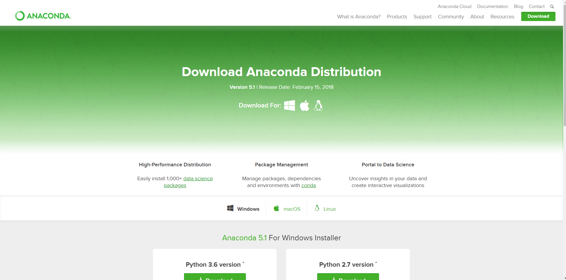 Anaconda Python 3.5 Download Mac